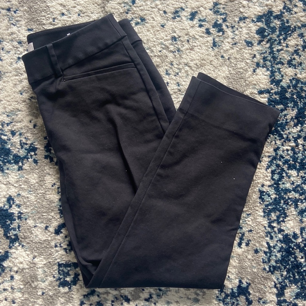 NWOT Loft black curvy riviera pant